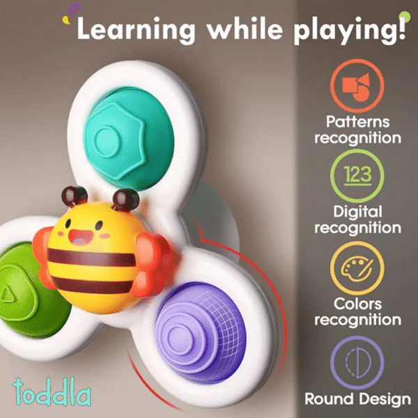 Suction Fidget Spinner (3 Pack) - Image 5